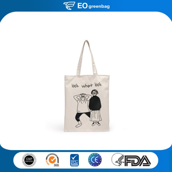 Canvas Shopping Bag with Printing