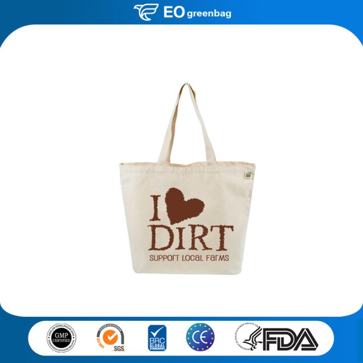 Cotton Shopping Bag with Logo