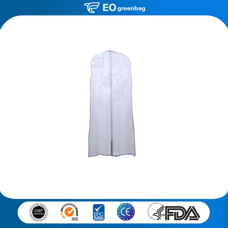 Plastic Garment Bag with Zipper